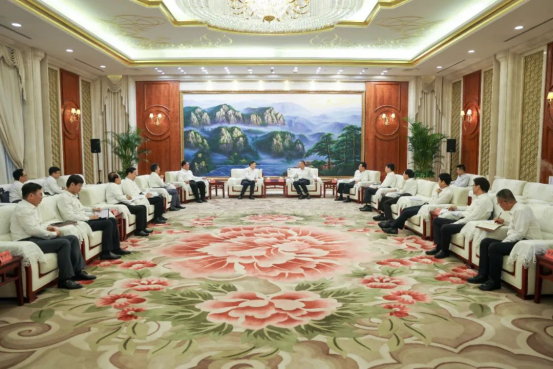 楊長利拜會寧夏回族自治區黨...